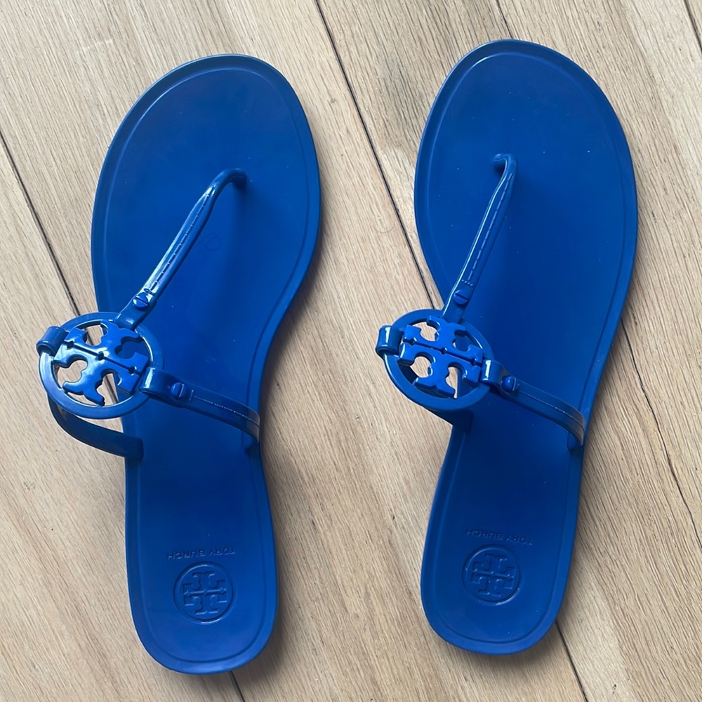 Tory Burch Blue Sandals